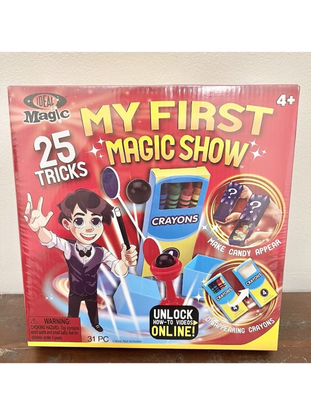 Ideal Magic My First Magic Show Learn 25 Easy Tricks with Props Great for ...